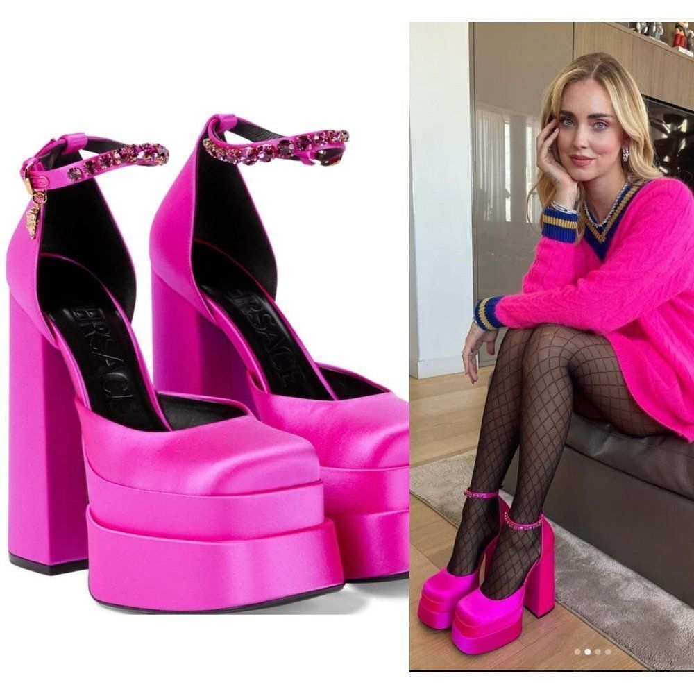 Pink Platform Heels